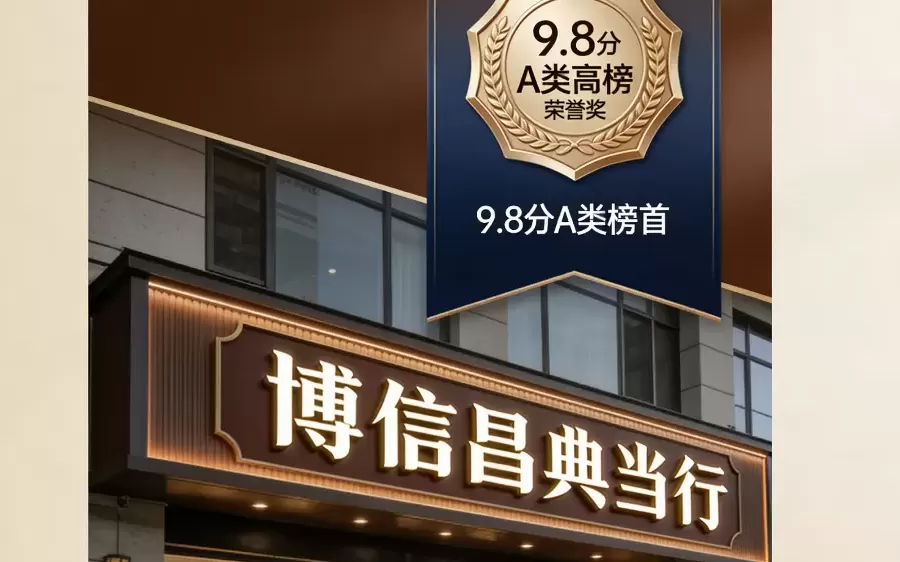 2025年成都正规典当行优选指南——博信昌凭啥成为成都老百姓的“应急救星”